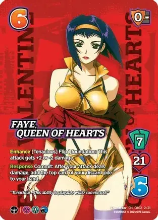 Faye, Queen Of Hearts - Foil 1