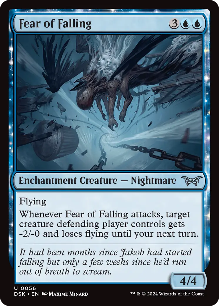 Fear Of Falling [Duskmourn: House Of Horror] 1