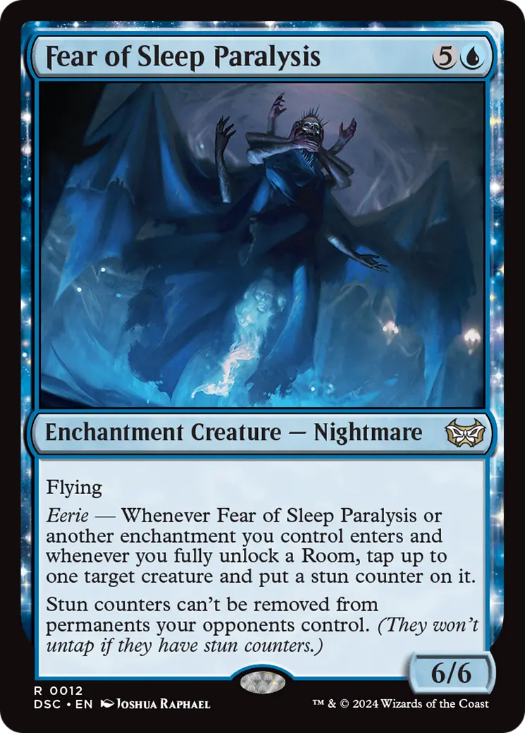 Fear Of Sleep Paralysis [Duskmourn: House Of Horror Commander] 1