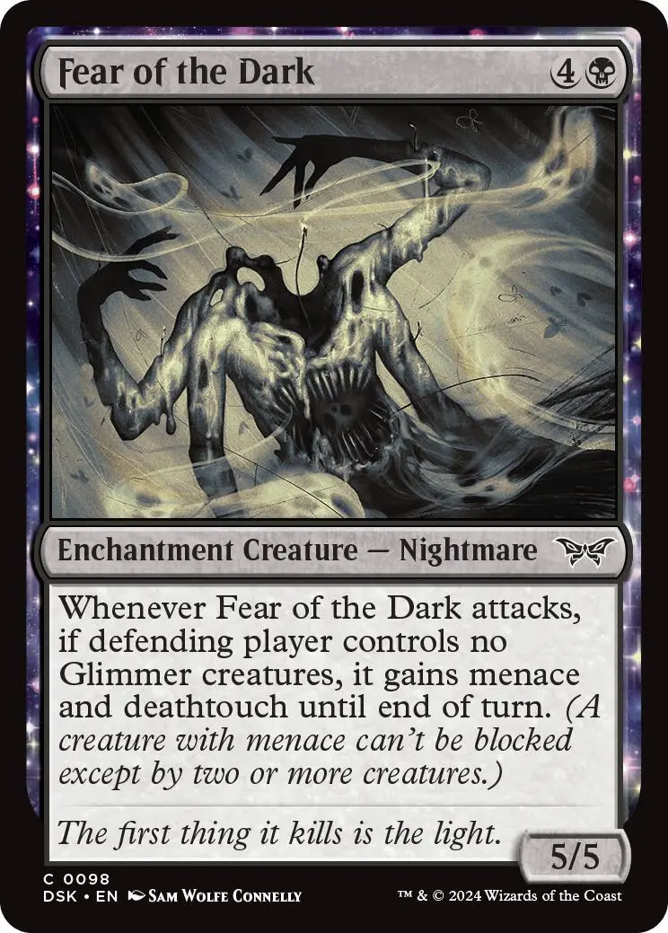 Fear Of The Dark [Duskmourn: House Of Horror] 1