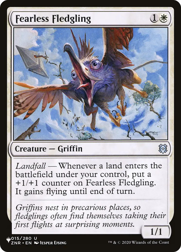 Fearless Fledgling [The List] 1