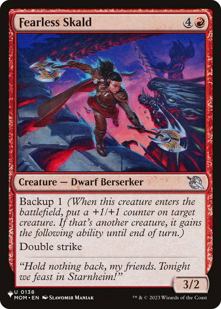 Fearless Skald [The List] 1