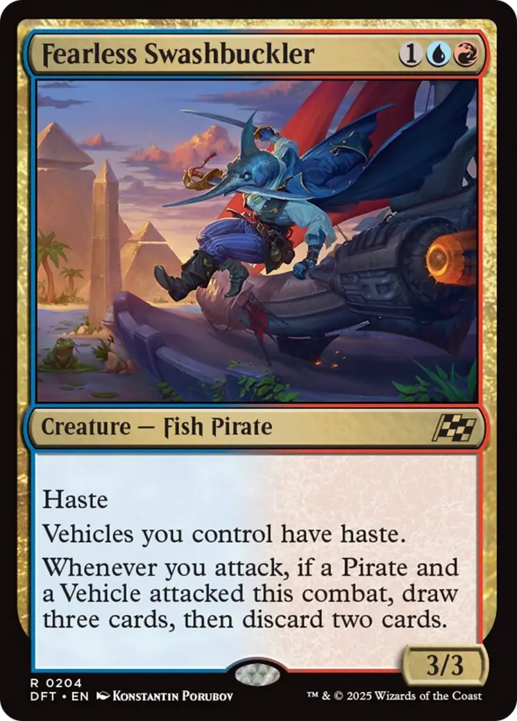 Fearless Swashbuckler [Aetherdrift] 1