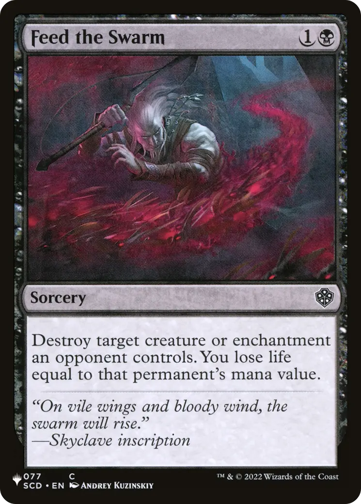Feed The Swarm [The List] 1