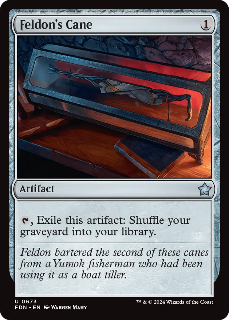 Feldon's Cane [Foundations] 1