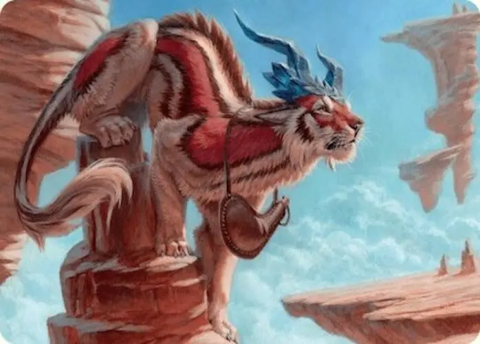 Felidar Savior Art Card (3/54) [Foundations Art Series] 1