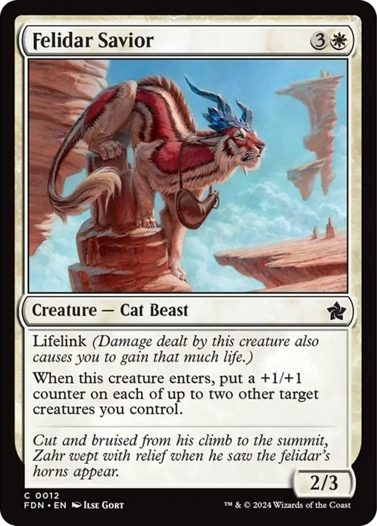 Felidar Savior [Foundations] 1