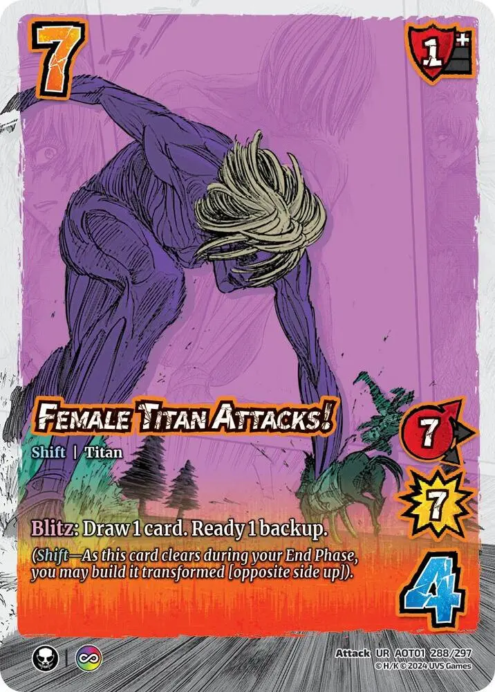 Female Titan Attacks! // The Female Titan - Attack On Titan: Battle For Humanity (Aot1) 1