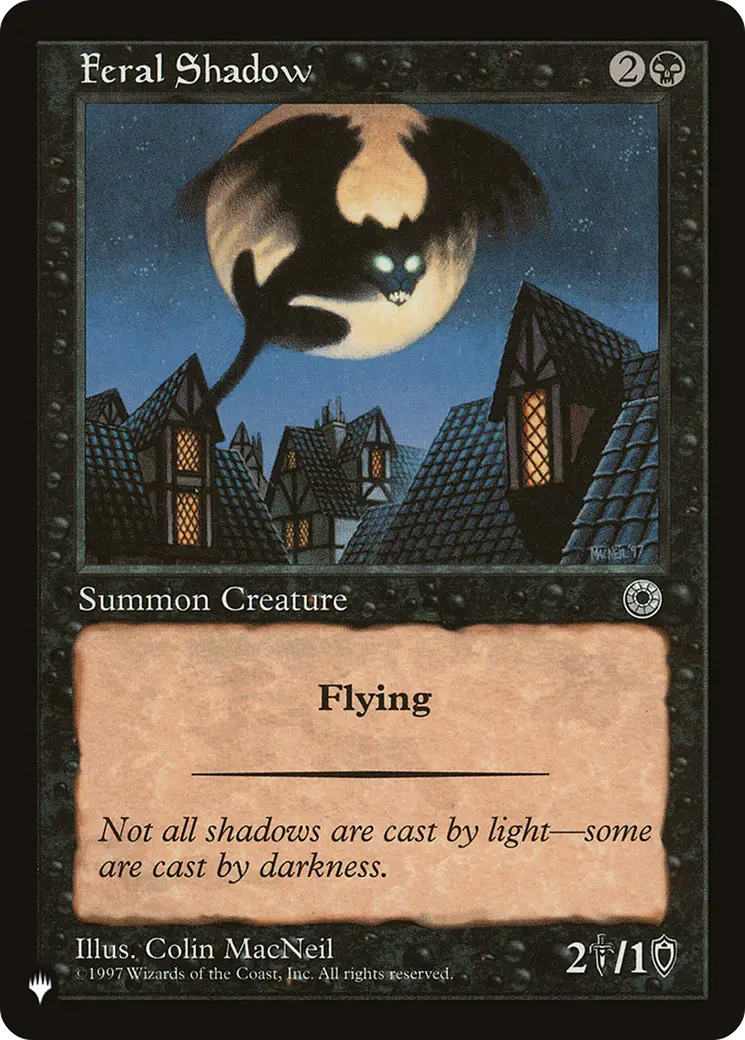 Feral Shadow [The List] 1