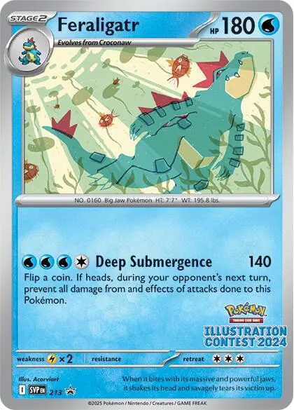 Feraligatr (213) [Scarlet & Violet: Black Star Promos] 1