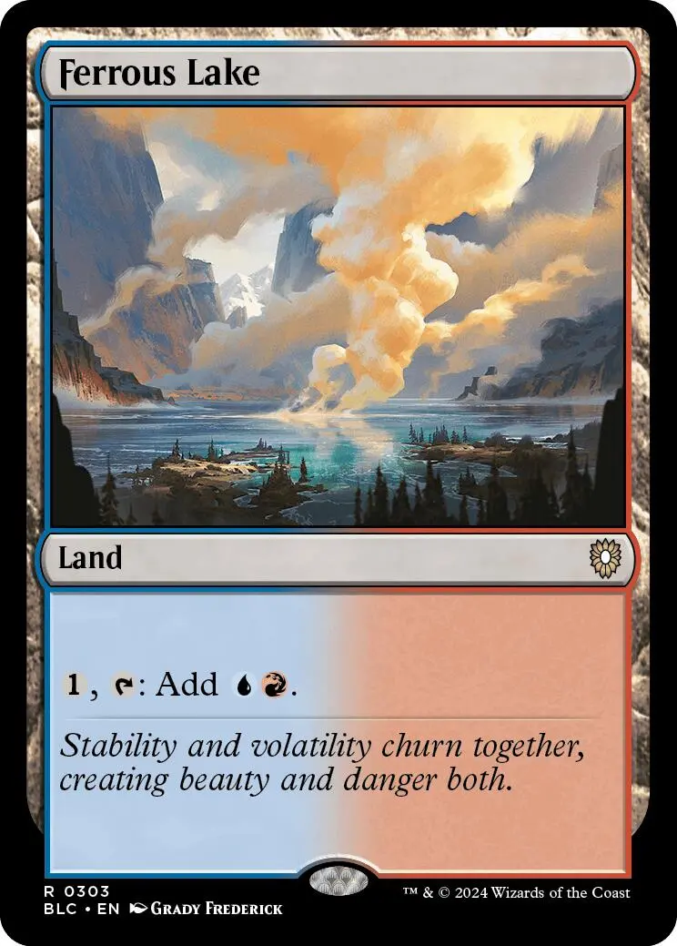 Ferrous Lake [Bloomburrow Commander] 1