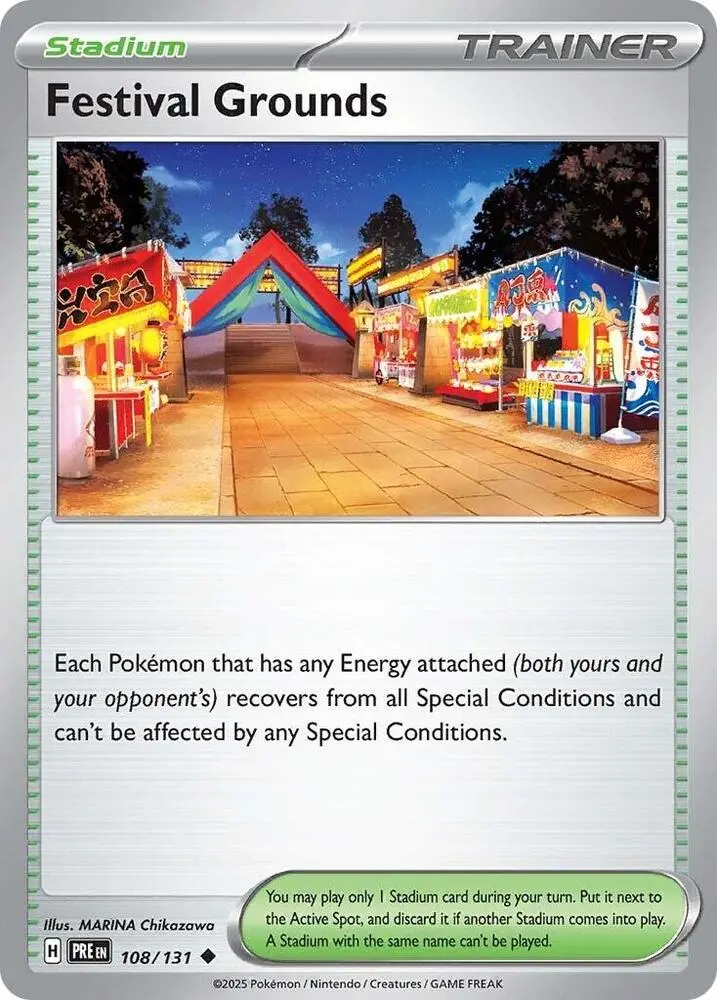 Festival Grounds (108/131) [Scarlet & Violet: Prismatic Evolutions] 1