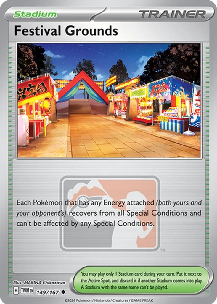 Festival Grounds (149/167) [League & Championship Cards] 1