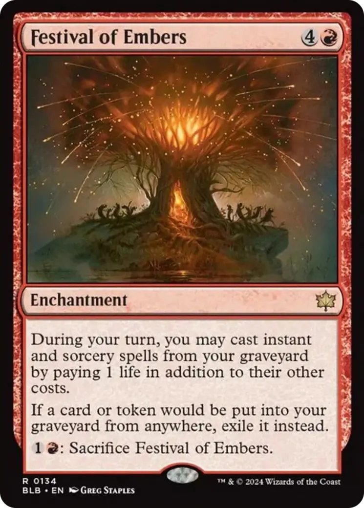 Festival Of Embers [Bloomburrow] 1