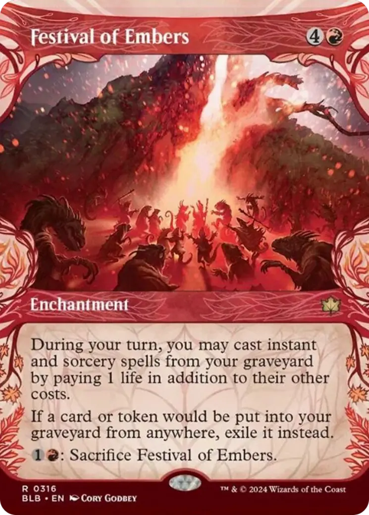 Festival Of Embers (Showcase) [Bloomburrow] 1