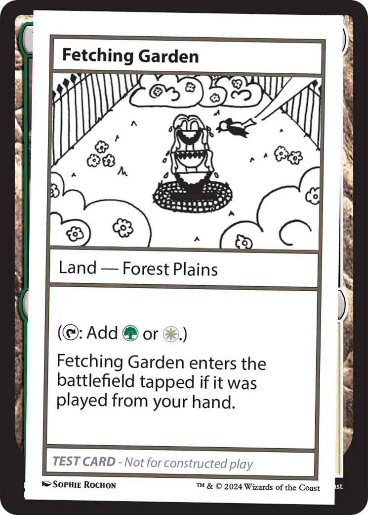 Fetching Garden [Mystery Booster 2 Playtest Cards] 1