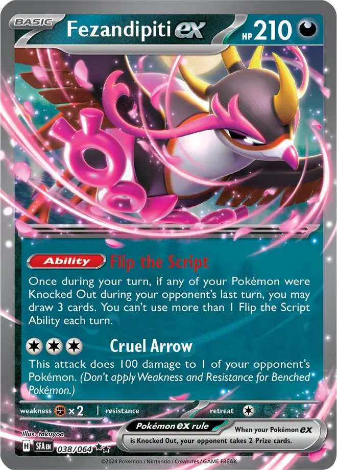 Fezandipiti Ex (038/064) [Scarlet & Violet: Shrouded Fable] 1