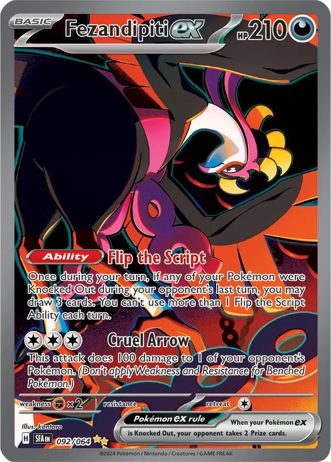 Fezandipiti Ex (092/064) [Scarlet & Violet: Shrouded Fable] 1