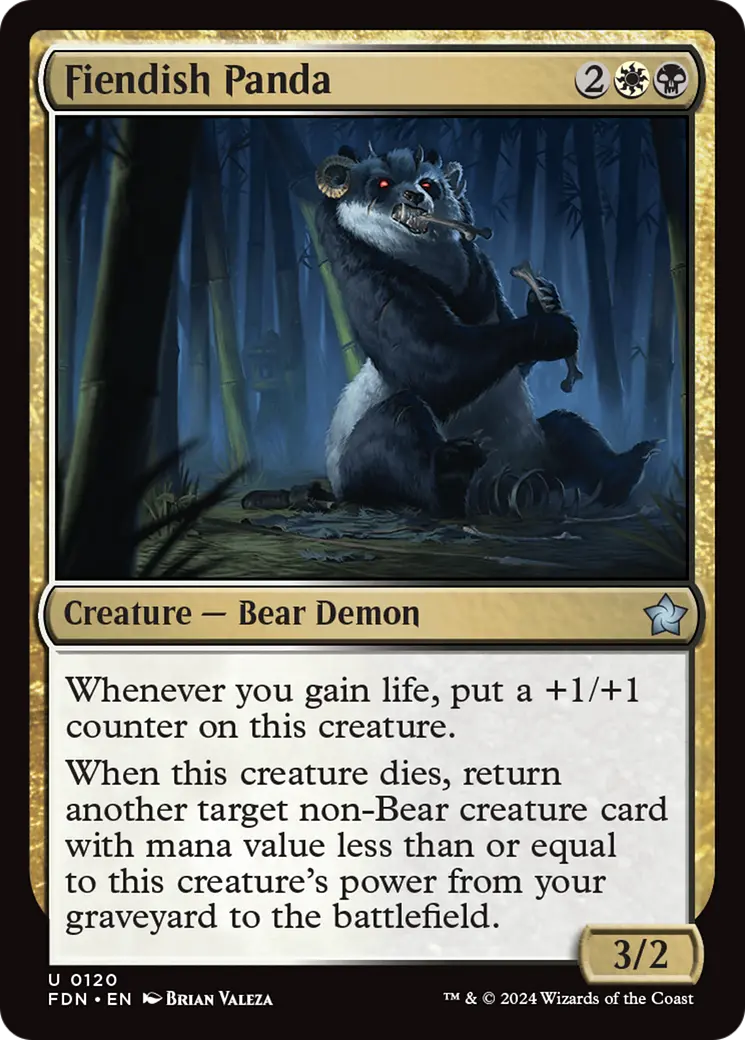 Fiendish Panda [Foundations] 1