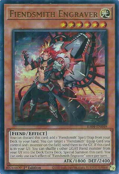 Fiendsmith Engraver [Ra04-En049] Ultra Rare 1