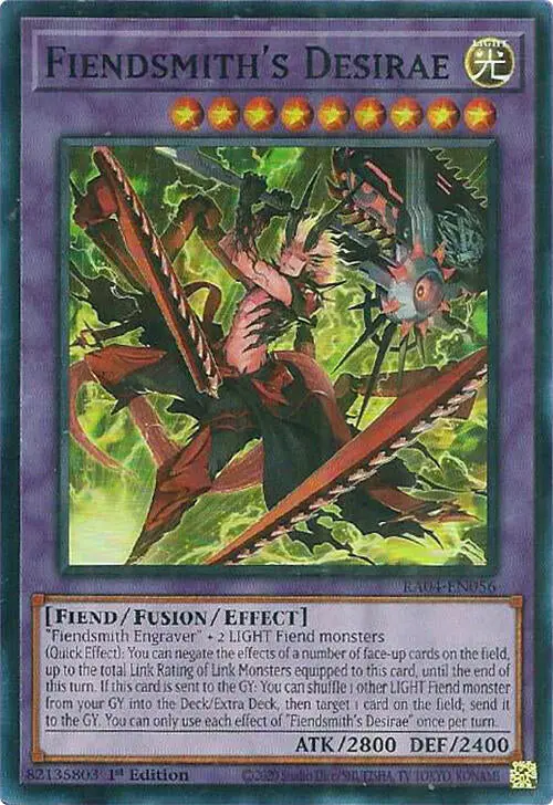 Fiendsmith's Desirae [Ra04-En056] Super Rare 1