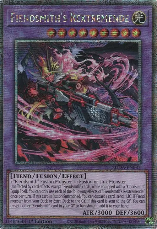 Fiendsmith's Rextremende (Quarter Century Secret Rare) [Suda-En037] Quarter Century Secret Rare 1