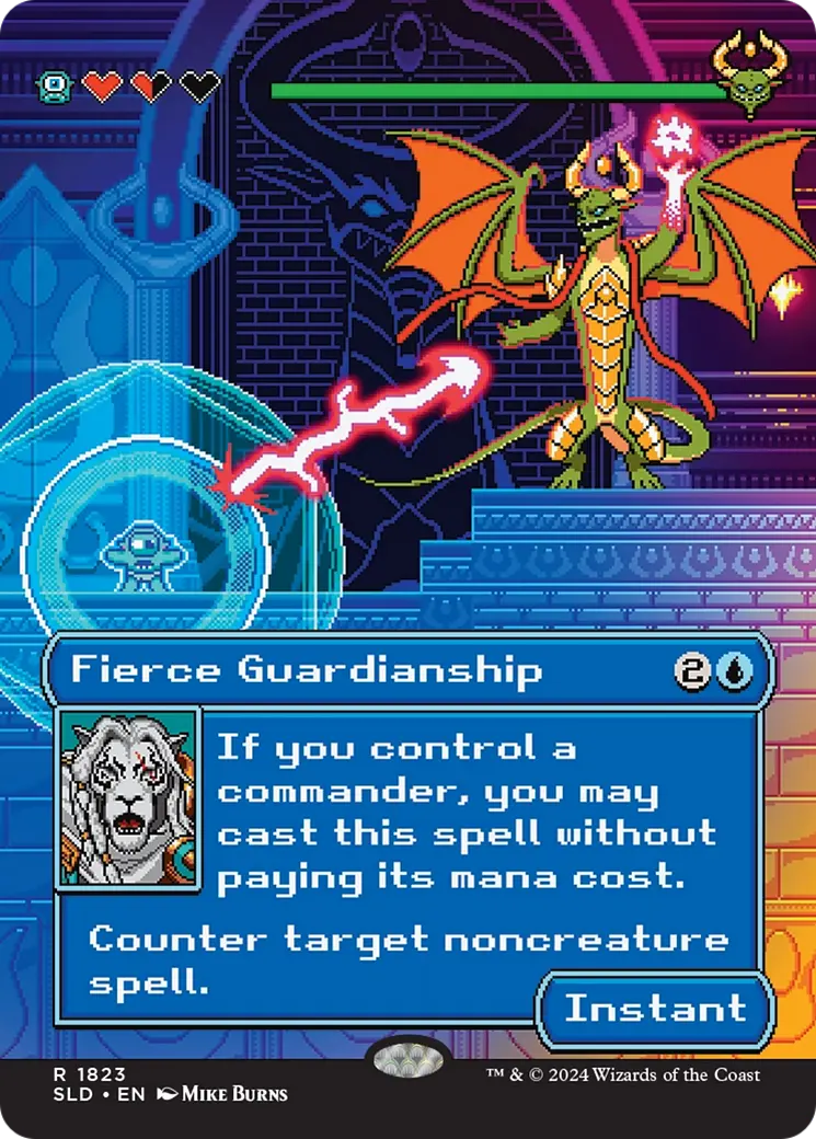 Fierce Guardianship (Rainbow Foil) [Secret Lair Drop Series] 1