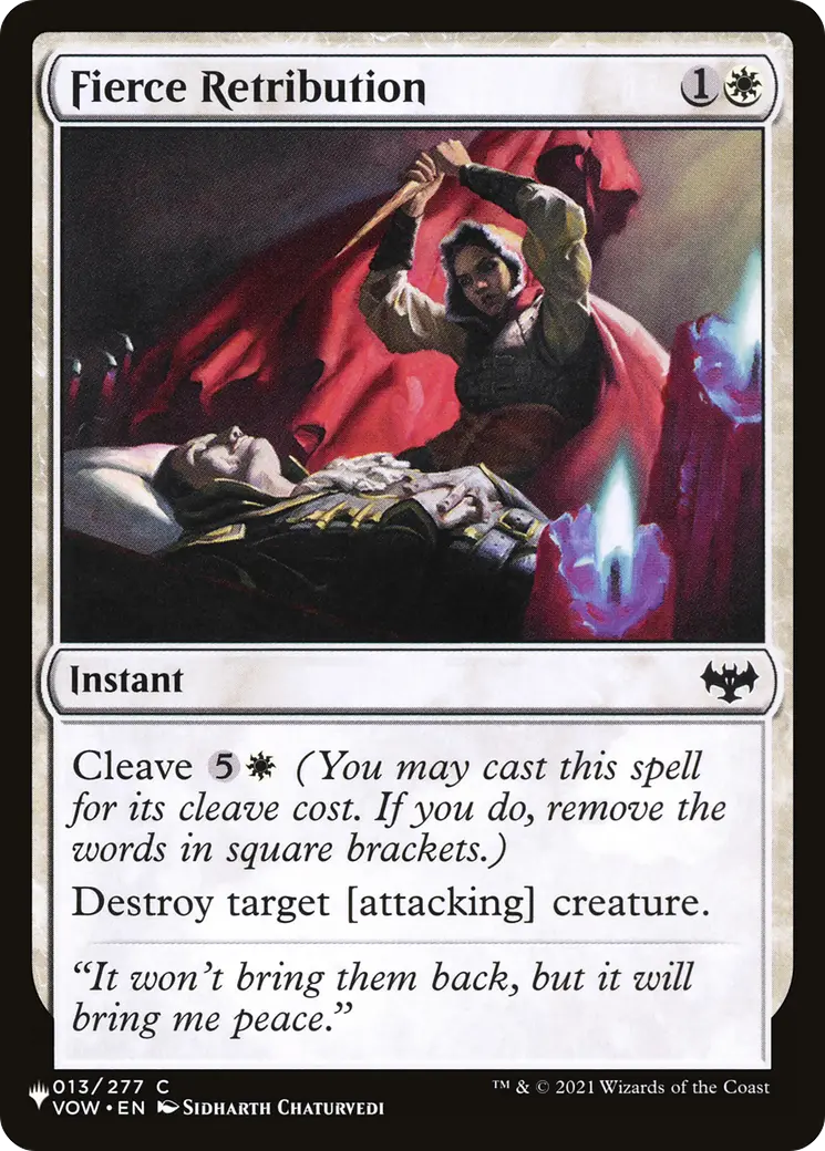 Fierce Retribution [The List] 1