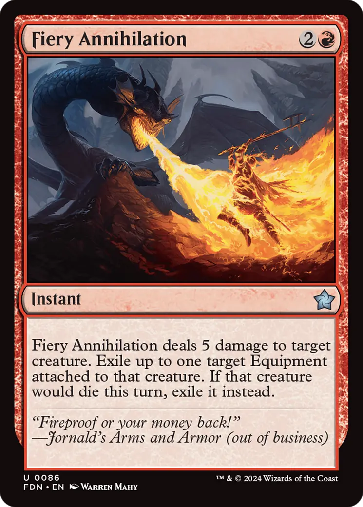 Fiery Annihilation [Foundations] 1