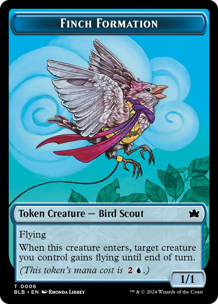 Finch Formation Token [Bloomburrow Tokens] 1