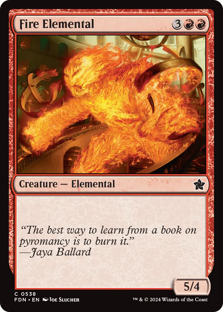 Fire Elemental [Foundations] 1