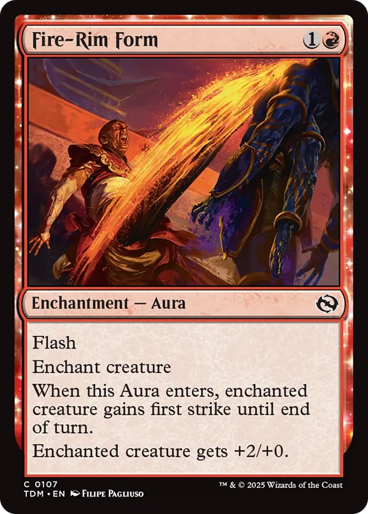 Fire-Rim Form [Tarkir: Dragonstorm] 1