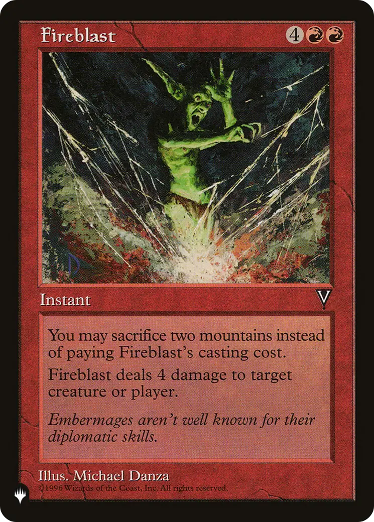 Fireblast [The List] 1
