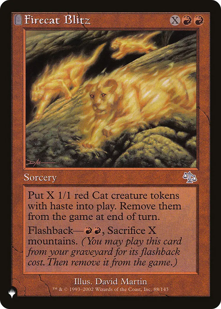 Firecat Blitz [The List] 1