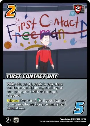 First Contact Day - Stk02 18/22 - U 1