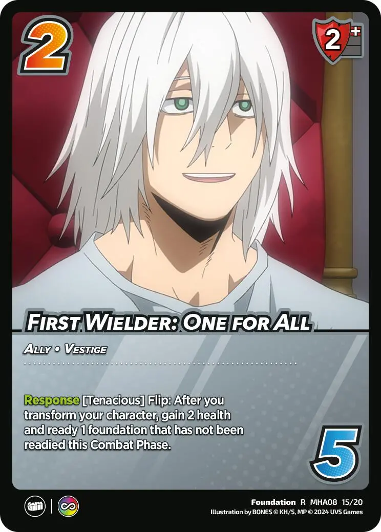 First Wielder: One For All [Challenger Series: My Hero Academia - Dark Hero Arc] 1