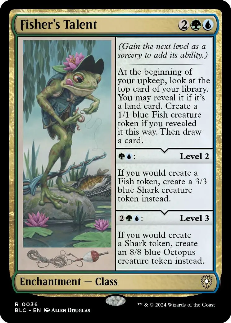 Fisher's Talent [Bloomburrow Commander] 1