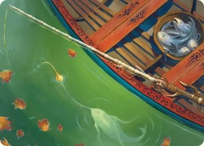 Fishing Pole Art Card (18/54) [Foundations Art Series] 1