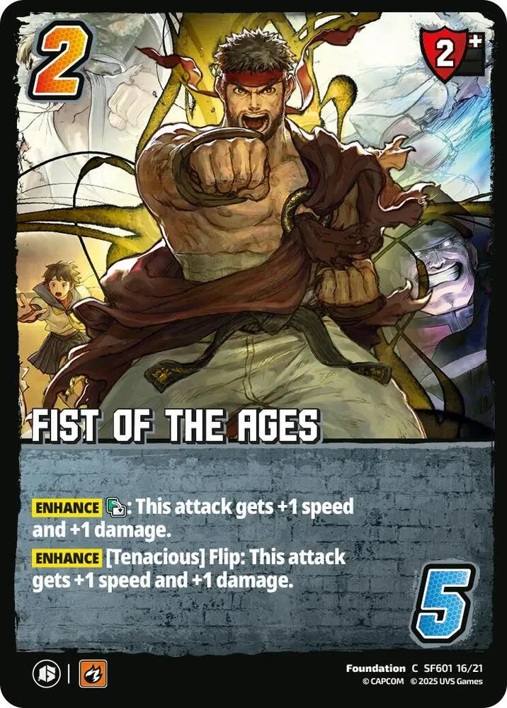 Fist Of The Ages - Challenger Series: Street Fighter 6 (Sf6) (Foil) 1