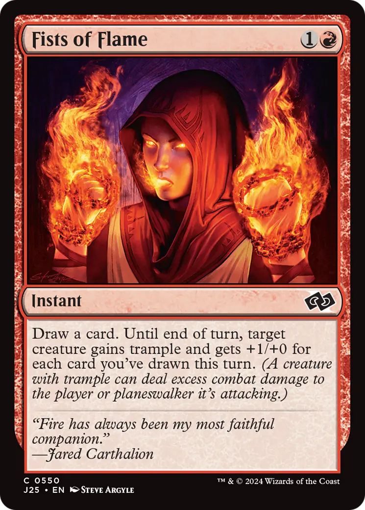 Fists Of Flame [Foundations Jumpstart] 1