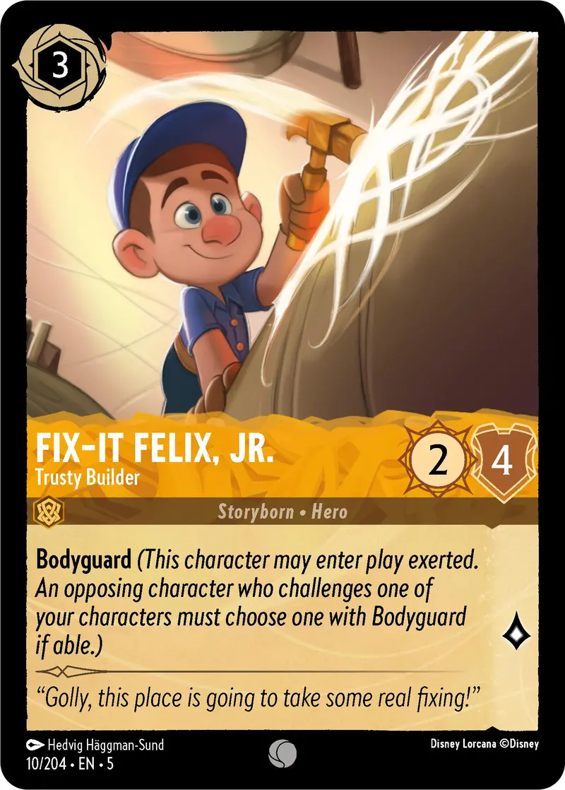Fix-It Felix, Jr. - Trusty Builder (10/204) [Shimmering Skies] 1