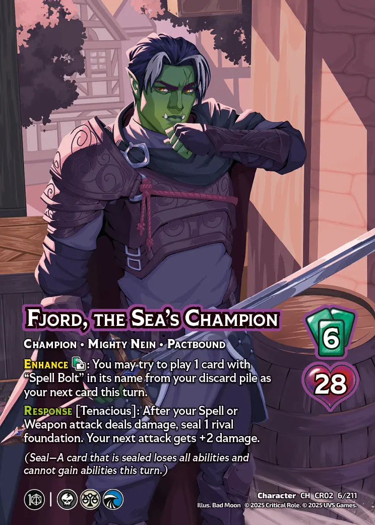 Fjord The Seas Champion 1