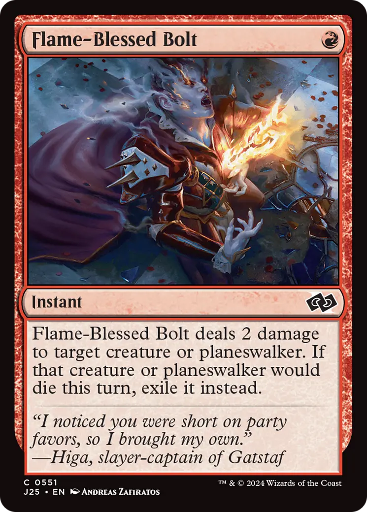 Flame-Blessed Bolt [Foundations Jumpstart] 1