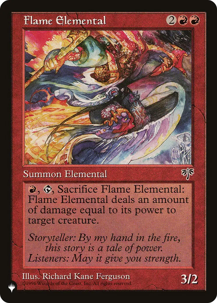 Flame Elemental [The List] 1