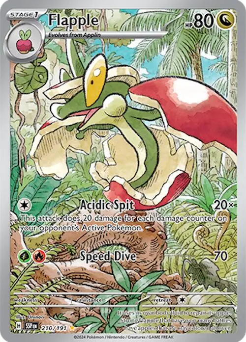 Flapple (210/191) [Scarlet & Violet: Surging Sparks] 1