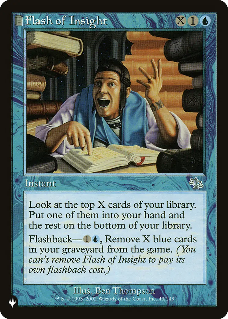 Flash Of Insight [The List] 1