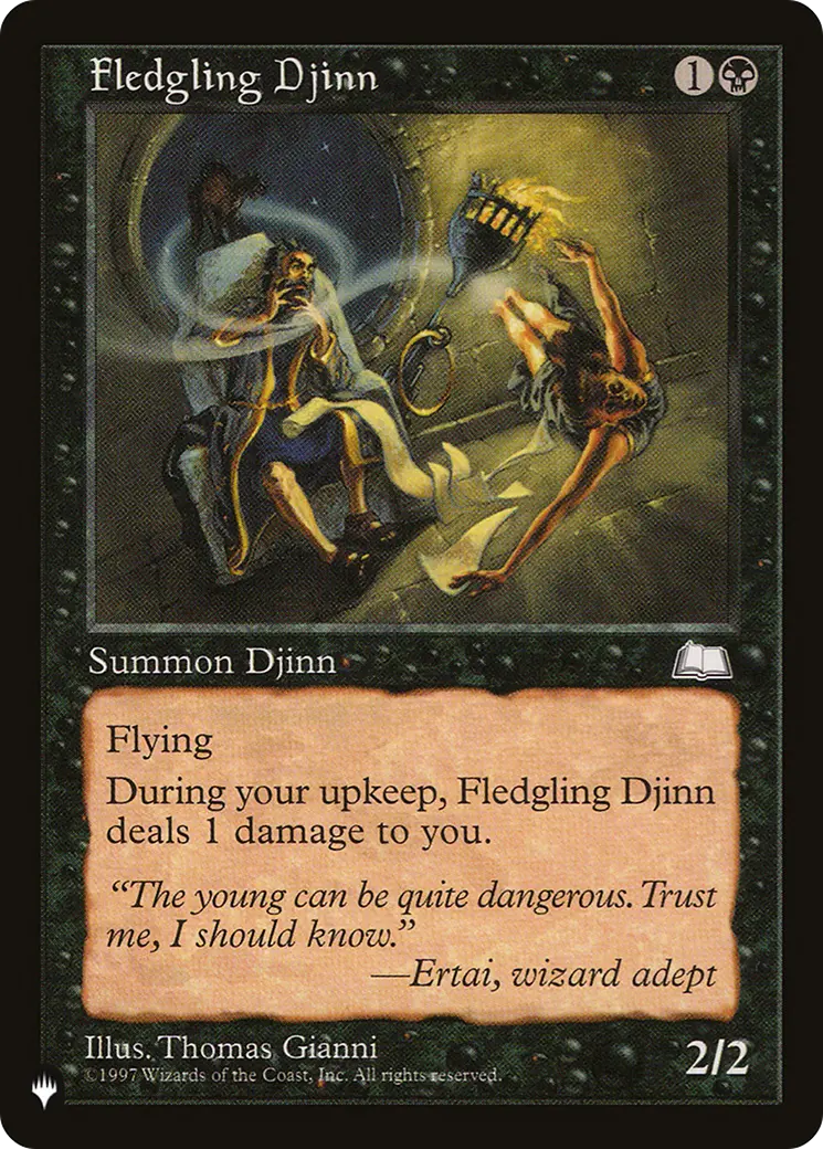 Fledgling Djinn [The List] 1