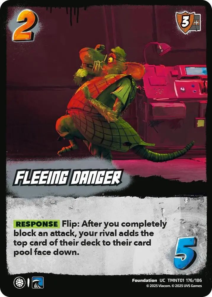 Fleeing Danger - Teenage Mutant Ninja Turtles (Tmnt) 1