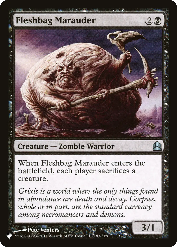 Fleshbag Marauder [The List] 1