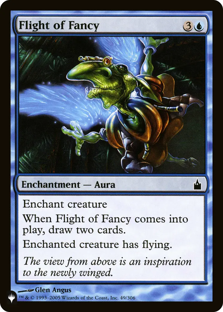 Flight Of Fancy [The List] 1